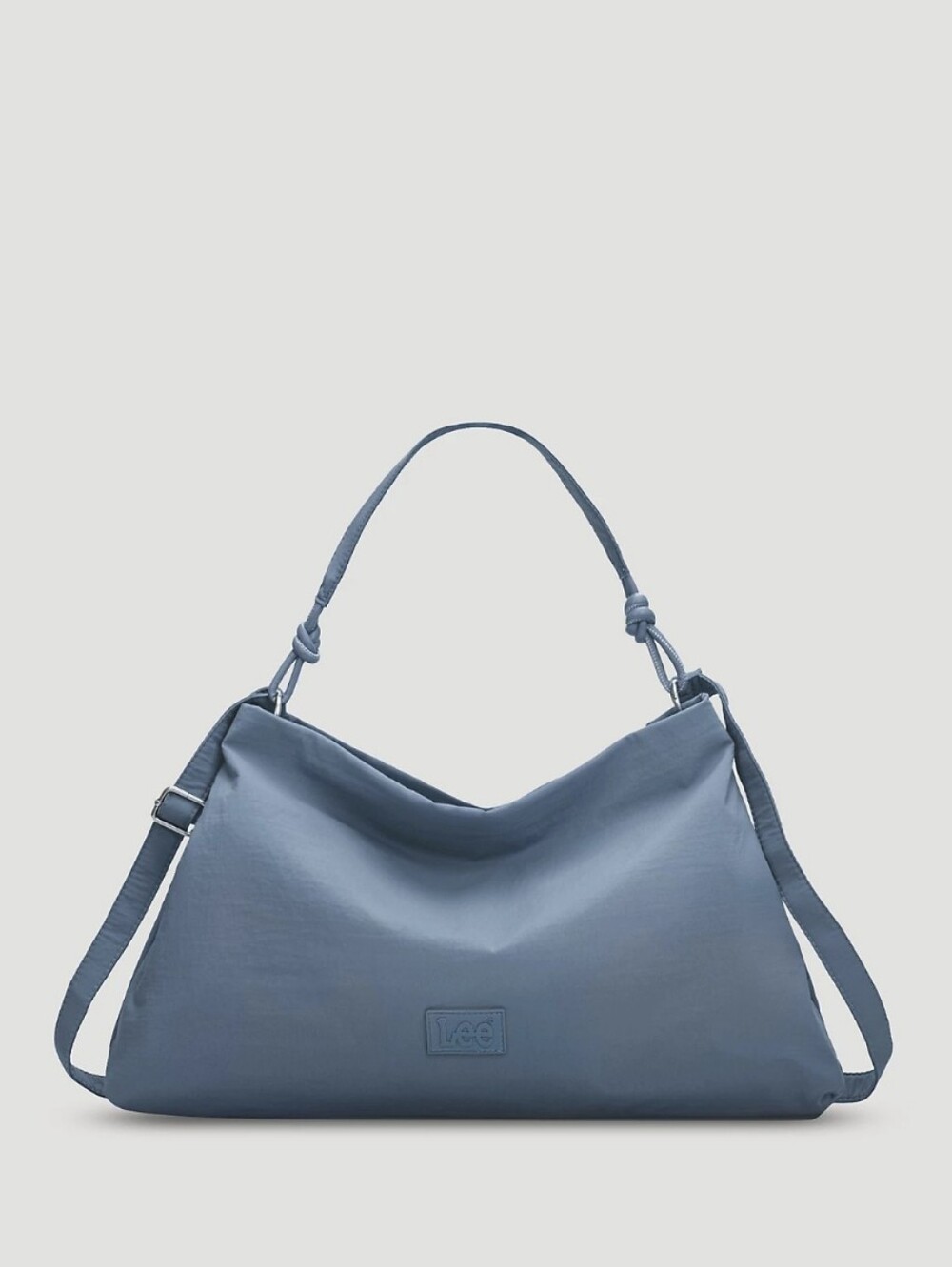 Lee Baguette Shoulder Bag Denim Blue